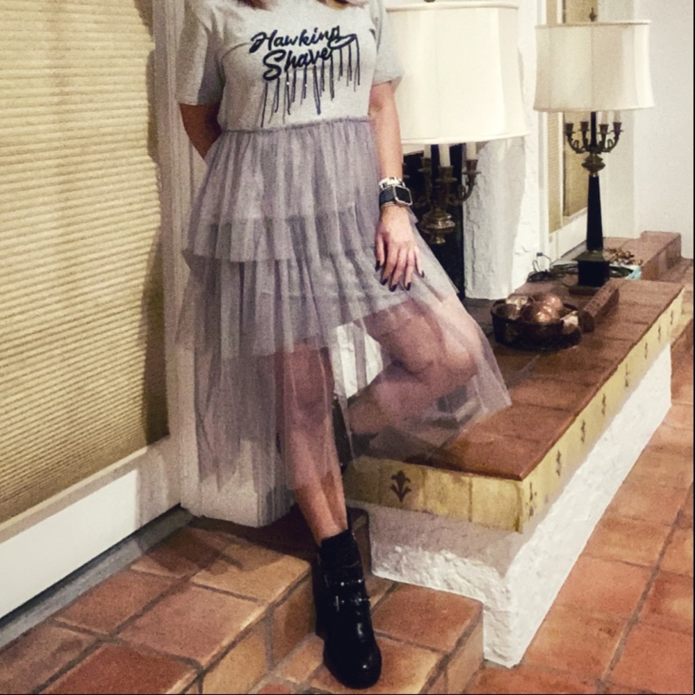Vestido Gris